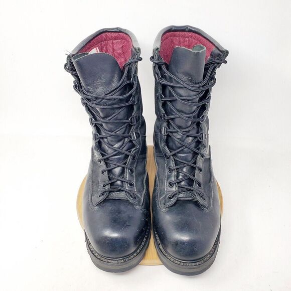 Matterhorn Boots Mens 9 Black Military Tactical Combat Shoe Vibram Insulated USA - Picture 4 of 14
